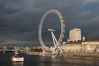 London eye, River Thames