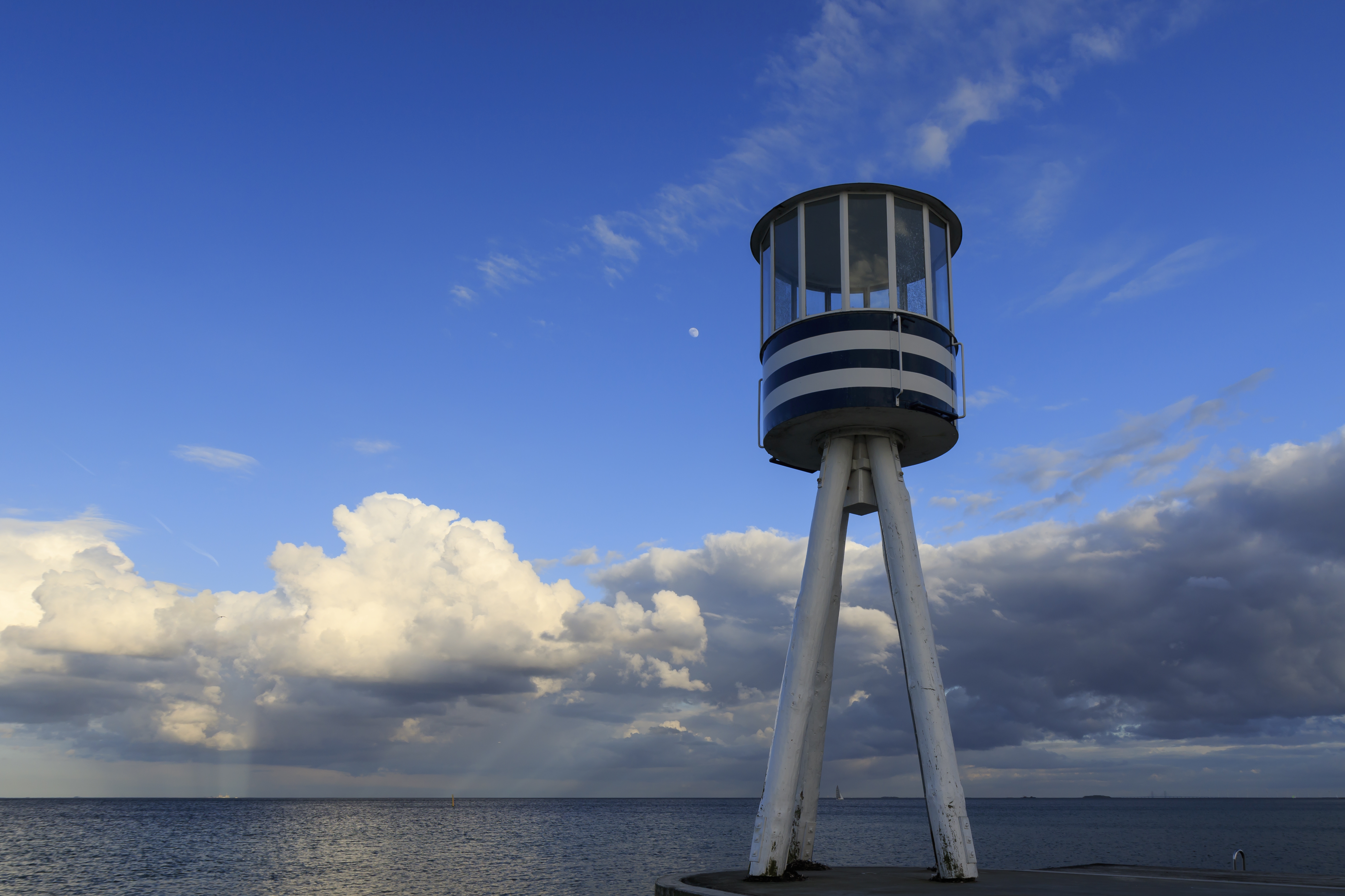 Life guard, watch tower, Copenhagen